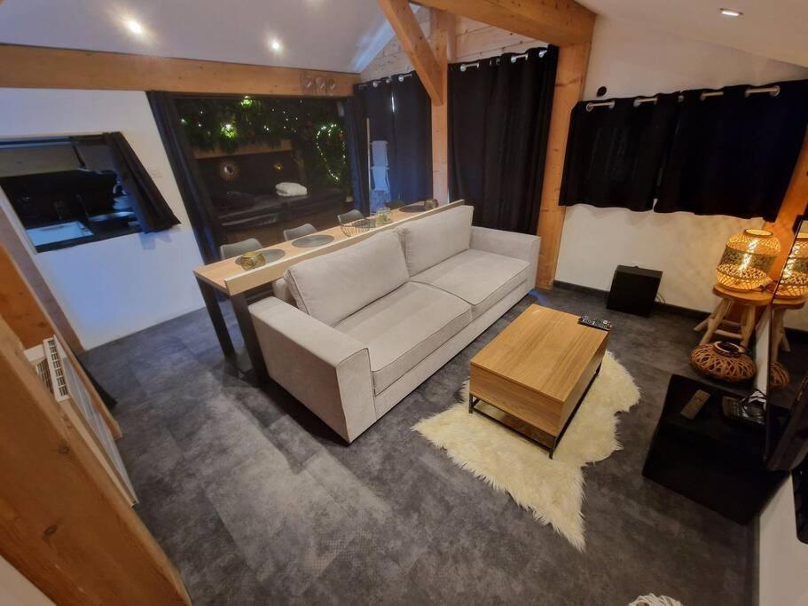 Cocon Tout Confort Spa Privatif Mieussy Exterior foto